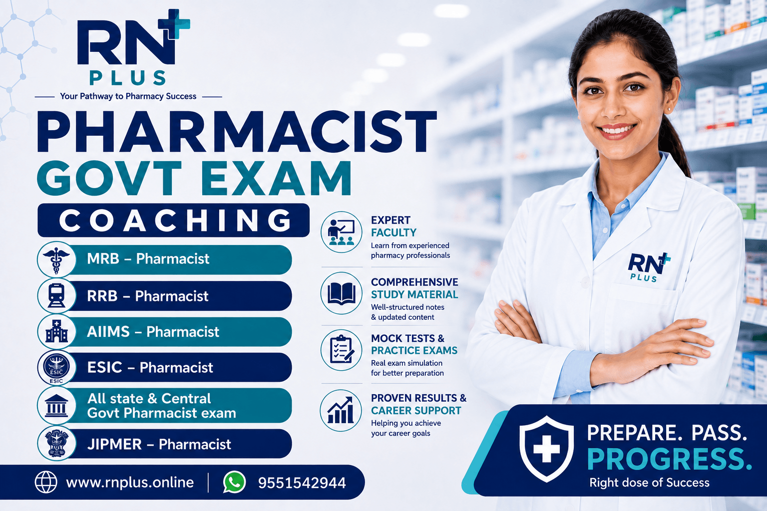 PHARMACIST COMPETITIVE EXAM COACHING